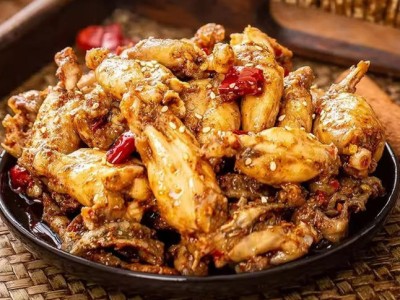 冷吃麻辣牛蛙肉即食四川自贡特产辣卤味牛蛙肉图1